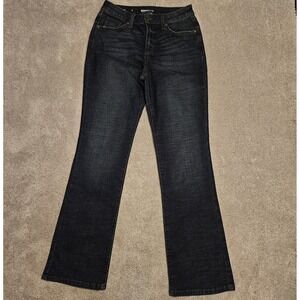 Sonoma Goods for Life Women's Jeans Size 6 Curvy Bootcut Dark Wash Denim